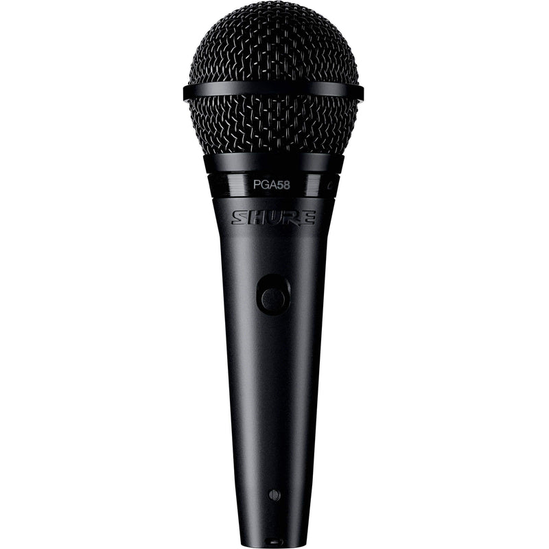 Shure PGA58-XLR Cardioid Dynamic Vocal Microphone-Dirt Cheep