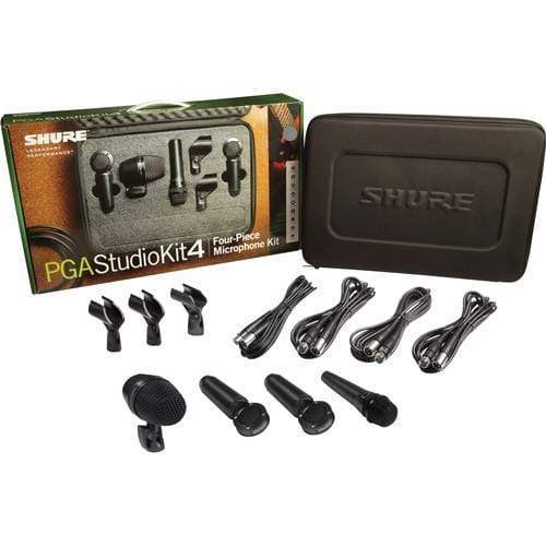 Shure PGAStudioKit4 4-Piece Studio Microphone Kit-Dirt Cheep