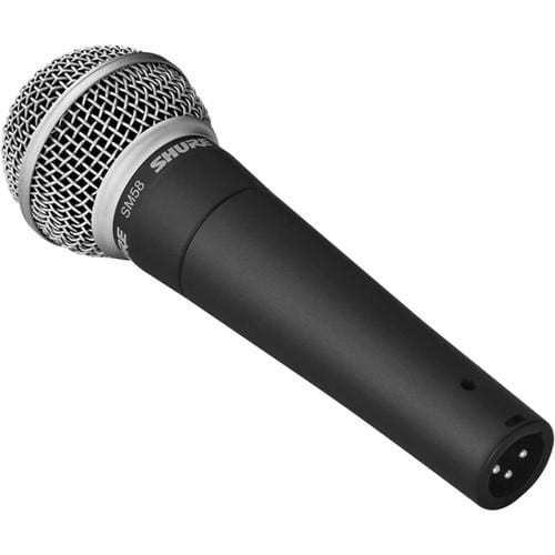 Shure SM58-LC Cardioid Vocal Microphone with Clip-Dirt Cheep
