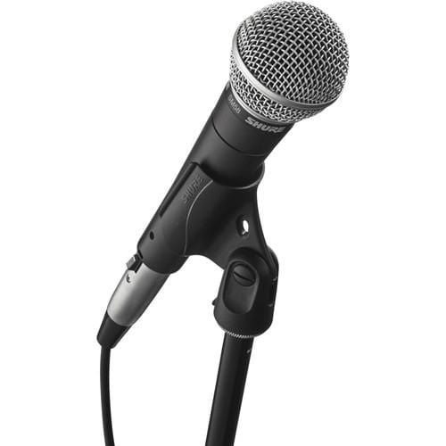 Shure SM58-LC Cardioid Vocal Microphone with Clip-Dirt Cheep