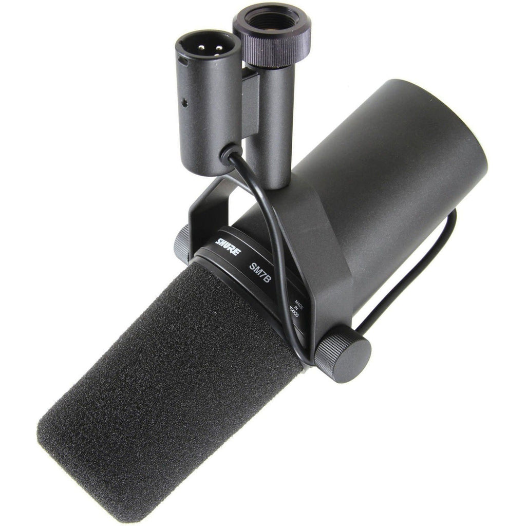 Shure SM7B Cardioid Dynamic Microphone with Windscreen & Yoke