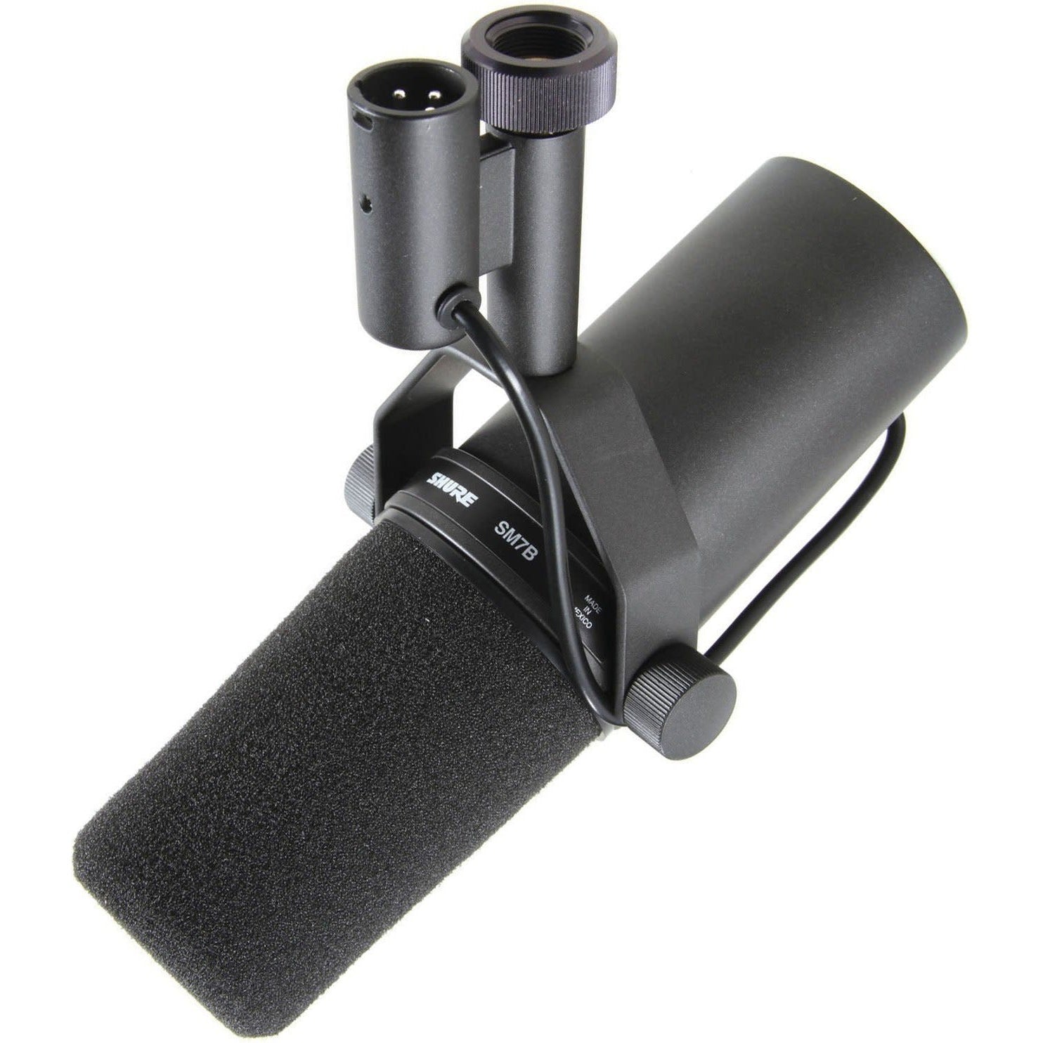 Shure SM7B Cardioid Dynamic Microphone with Windscreen & Yoke Mount