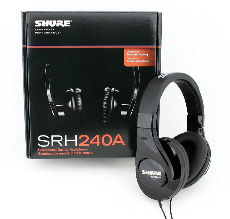 Shure SRH240A Professional Headphones-Dirt Cheep