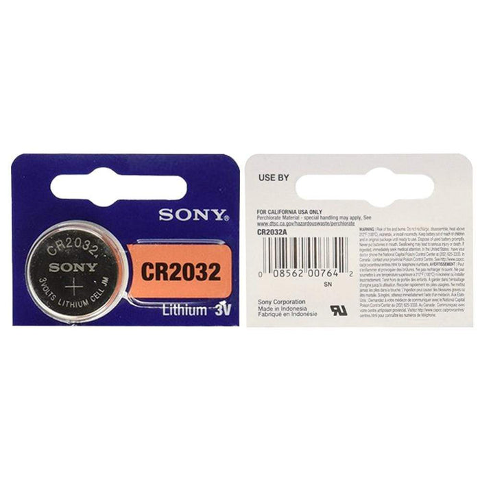 Sony CR2032 Lithium Coin Cell Battery 3V for Snark Tuners (and other devices)-Dirt Cheep