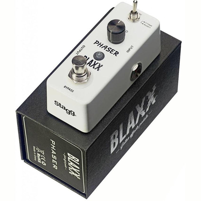 Stagg BX-PHASER BLAXX Series Phaser Pedal for Guitar and Bass