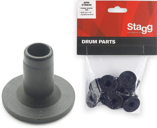 Stagg DPR-CYS830 Nylon Cymbal Sleeve Supports, 10 pack-Dirt Cheep