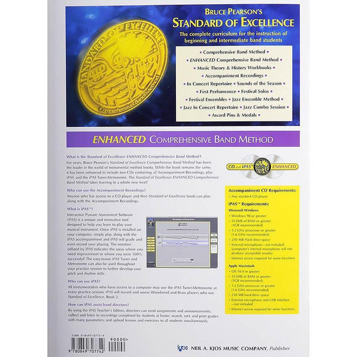 Standard of Excellence Book 2 Enhanced, Alto Saxophone