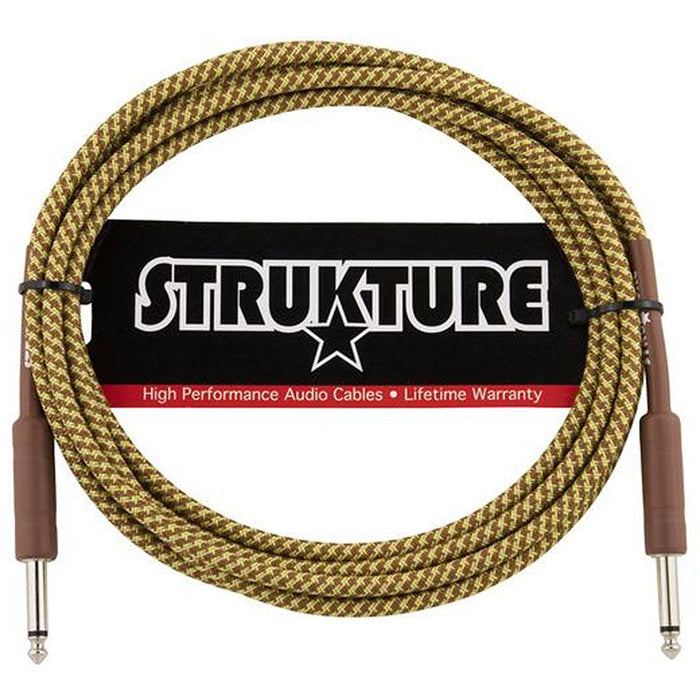 Strukture SC10TW Tweed Woven Instrument Cable, 10 feet
