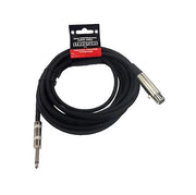 Strukture SMCHZ20 20ft HiZ Microphone Cable (XLR female to 1/4" male)-Dirt Cheep