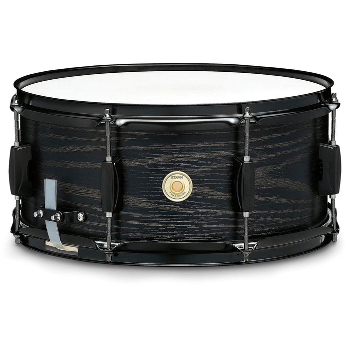 Tama Woodworks Snare Drum - 6.5 x 14 inch - Black Oak Wrap