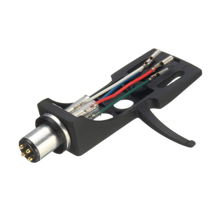 Turntable Headshell Replacement, Black Silver-Dirt Cheep