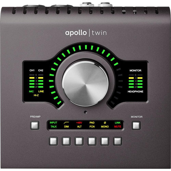 Universal Audio Apollo Twin MKII DUO Heritage Edition Thunderbolt 3 Interface