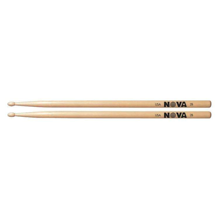 Vic Firth NO2BW Nova 2B Wood Tip Drum Sticks, Pair-Dirt Cheep