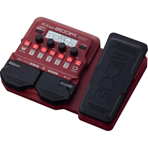 Zoom B1X FOUR Bass Multi-Effects Pedal with Expression Pedal-Dirt Cheep