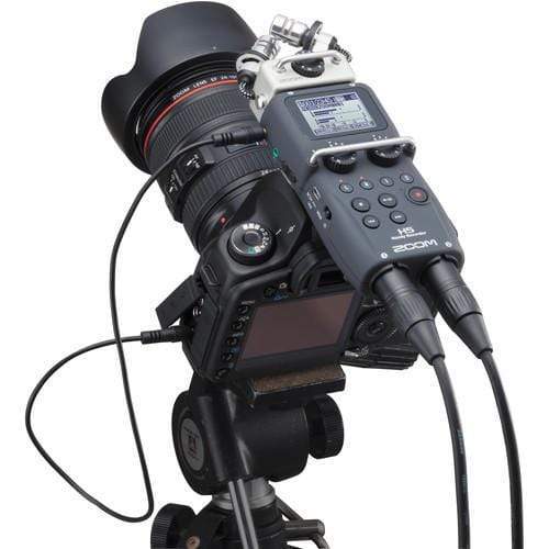 Zoom H5 4-Input / 4-Track Portable Handy Recorder with Interchangeable X/Y Mic Capsule-Dirt Cheep